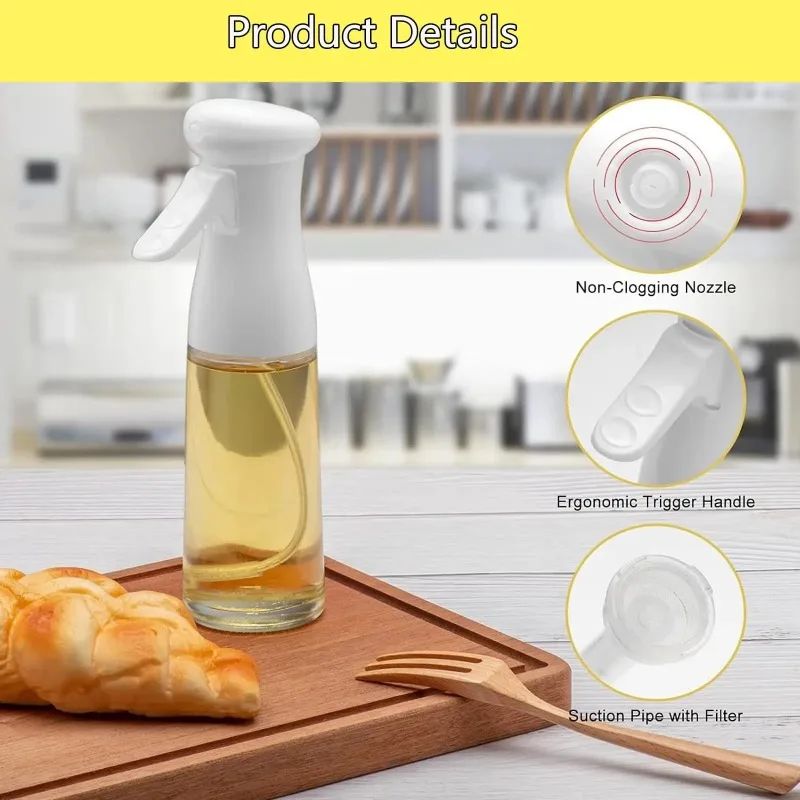 Spray Pulverizador de Aceite Premium- control de calorias preciso