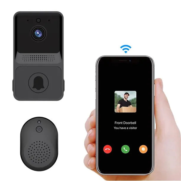 CAMARA CON TIMBRE.-- TIMBRE INALAMBRICO CON VIDEO CAMARA INTELIGENTE WIFI